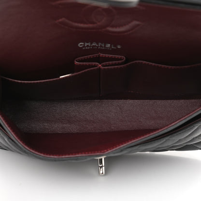 Chanel Lambskin Quilted Medium Double Flap Black 8 of 32