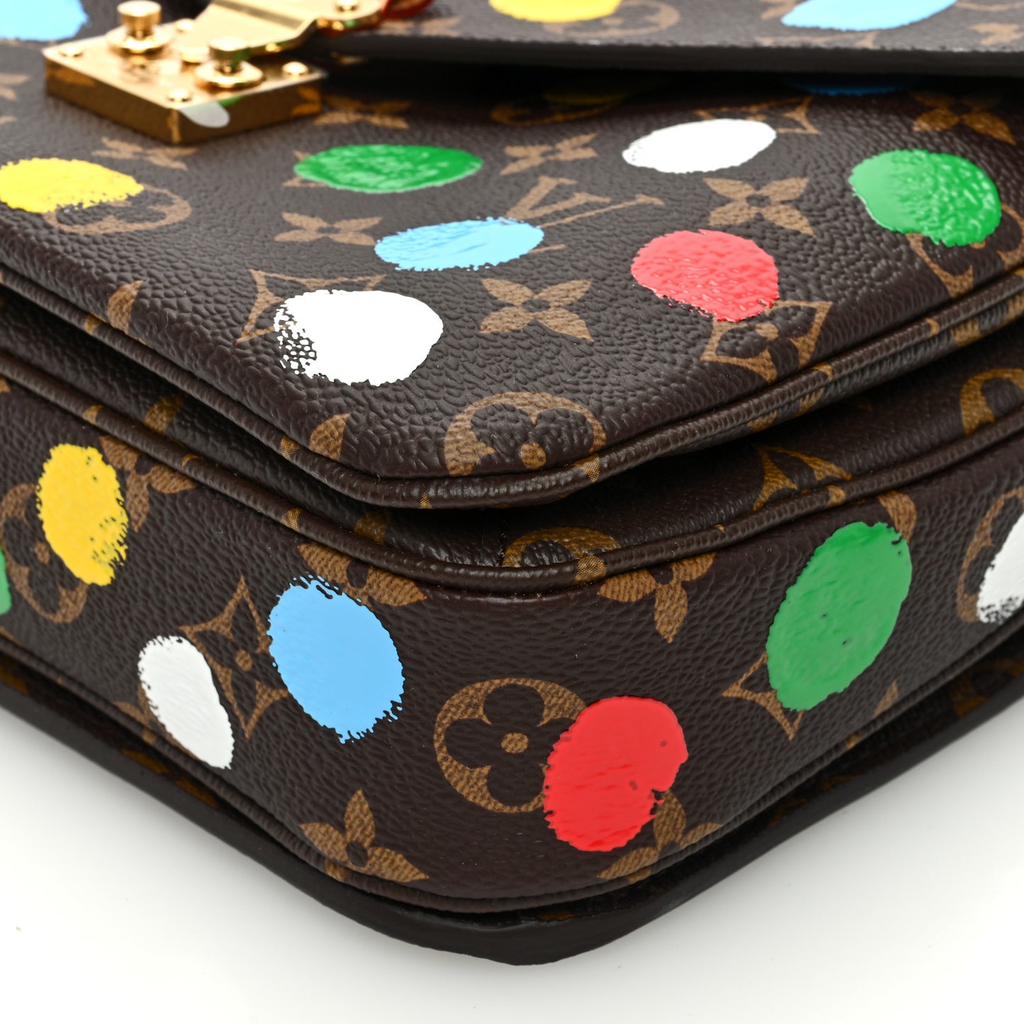 LV x YK Monogram Dots Pochette Métis