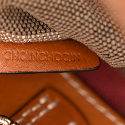 Burberry Canvas Mega Check Medium Maidstone Saddle Brown 8 of 12