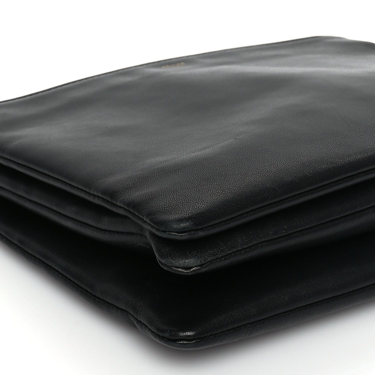 Celine Lambskin Small Trio Crossbody Bag Black 7 of 8