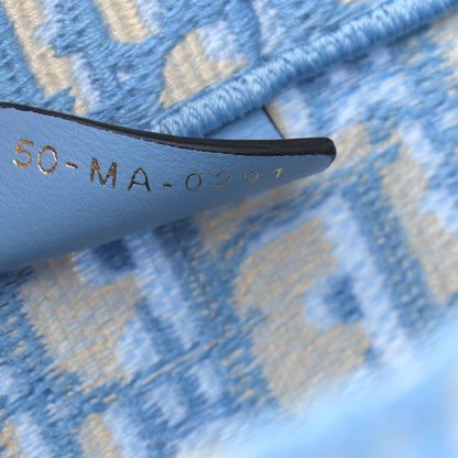 Christian Dior Oblique Medium Book Tote Light Blue 7 of 10