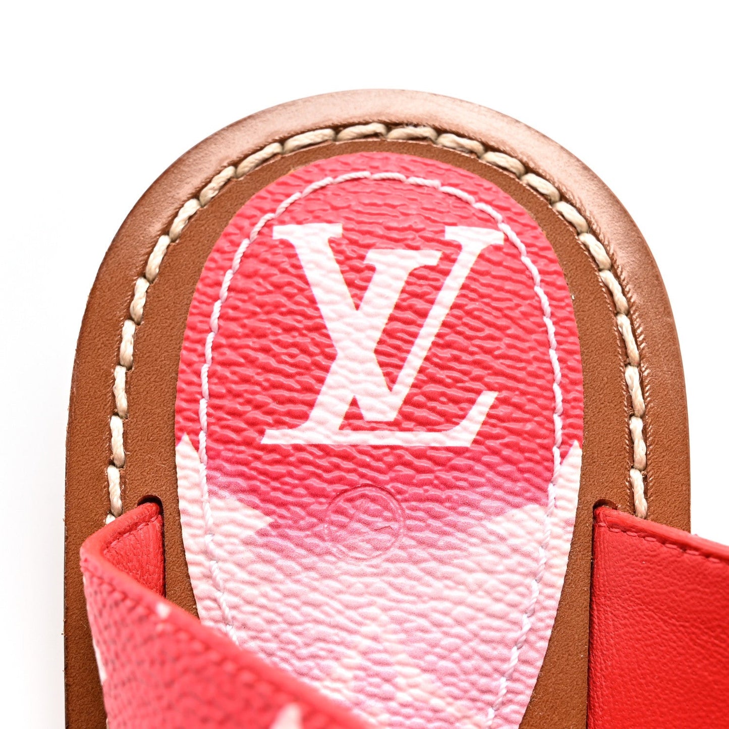 Monogram Escale Palma Sandals Rouge