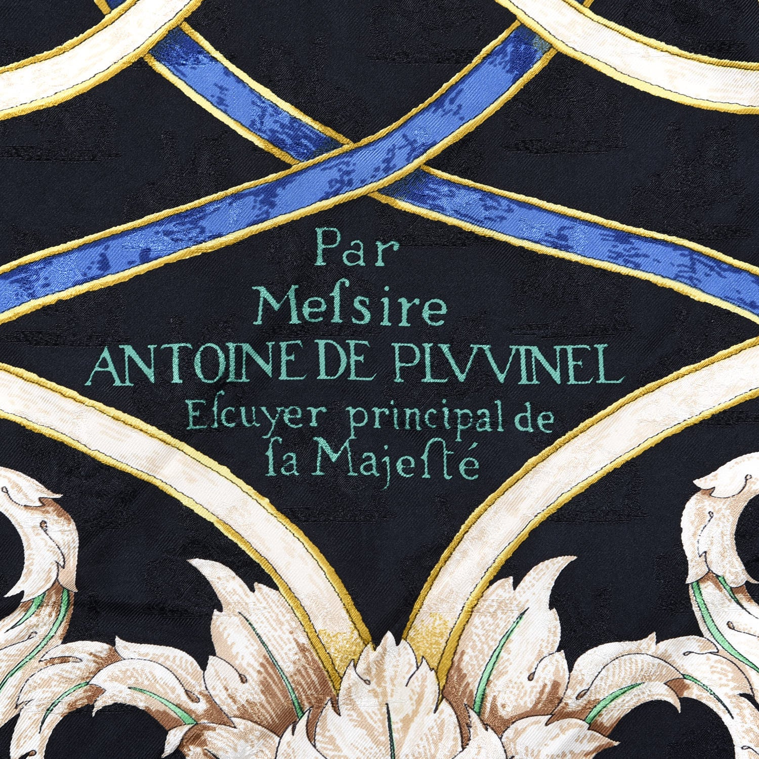 Hermes Silk L'Instruction Du Roy Scarf 90 4 of 7