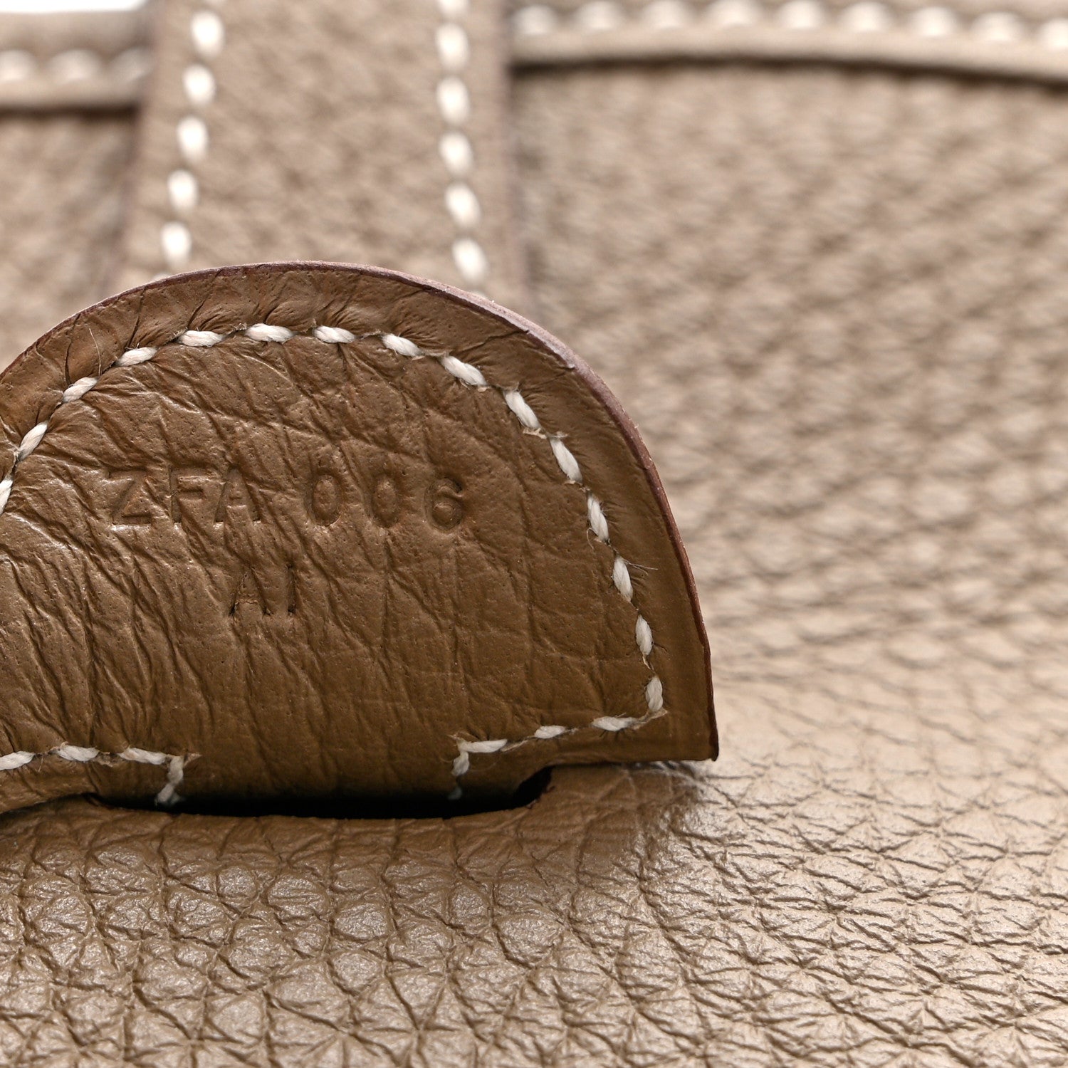 Hermes Taurillon Clemence Evelyne III PM Etoupe 7 of 8