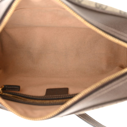 Gucci GG Supreme Monogram Web Small Ophidia Shoulder Bag Brown 5 of 11