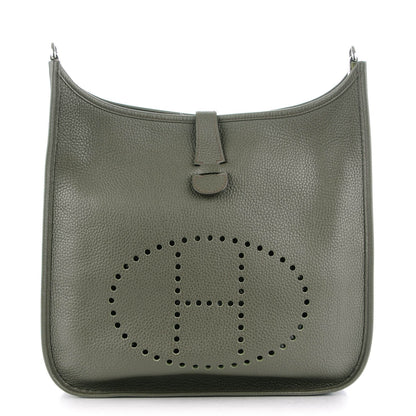 Hermes Epsom Evelyne III GM Vert Bronze 1 of 8