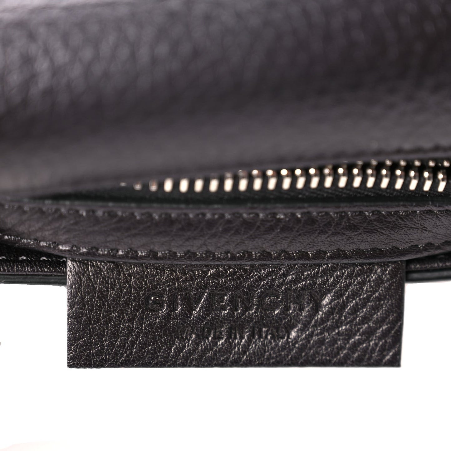 Calfskin Small Pandora Pure Flap Bag Black