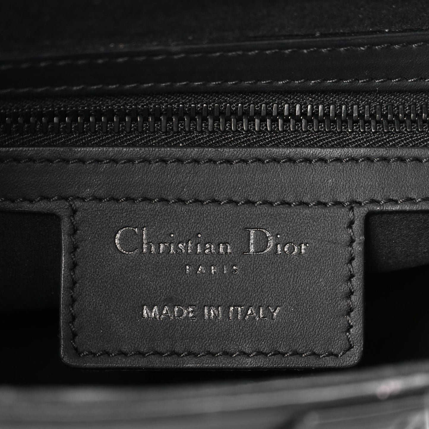 Ultra Matte Calfskin Saddle Bag Black
