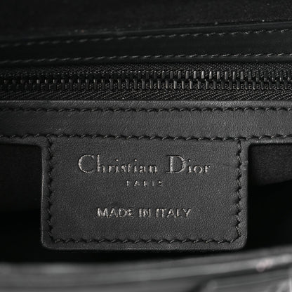 Christian Dior Ultra Matte Calfskin Saddle Bag Black 5 of 10