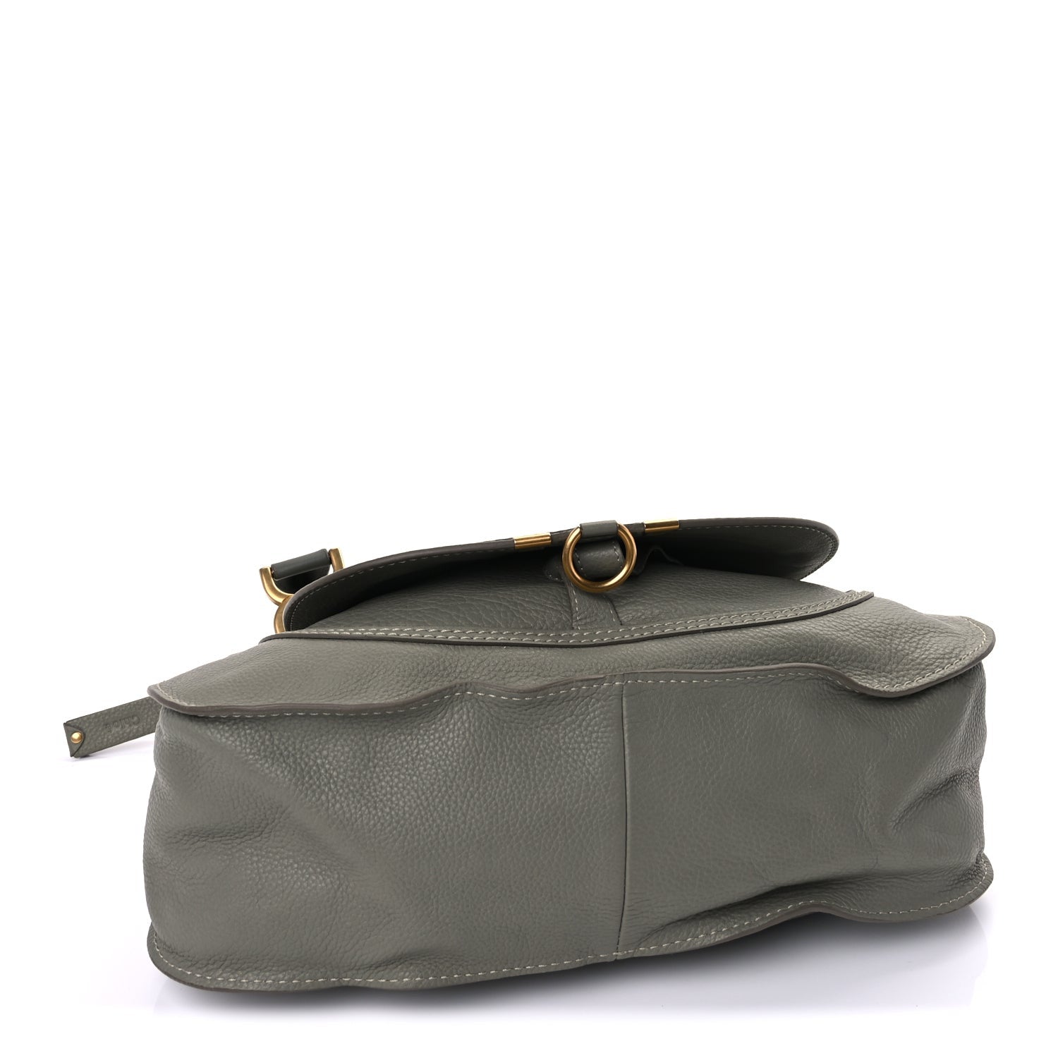 Chloe Calfskin Medium Marcie Satchel  Toscana Cypress 3 of 8