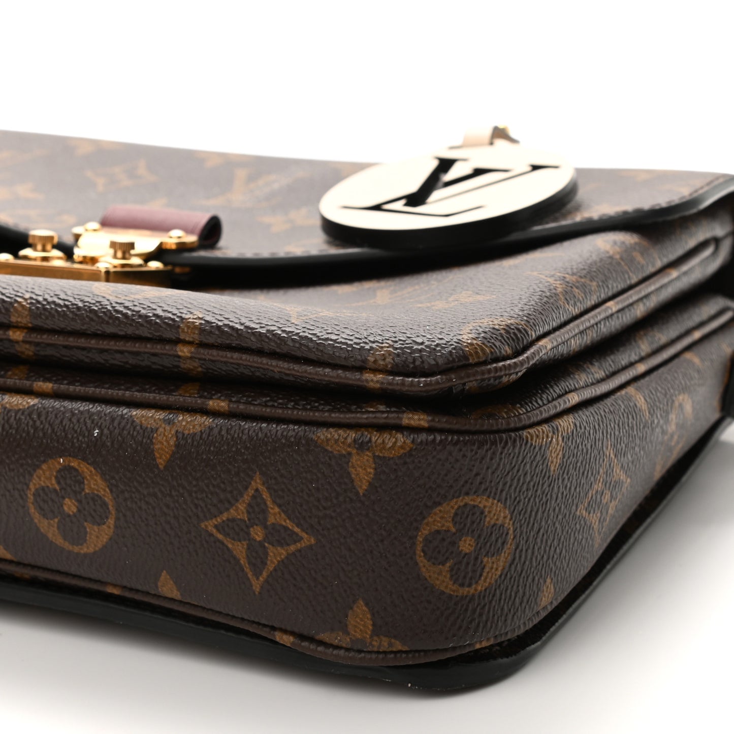 Monogram Braided Pochette Metis Safran