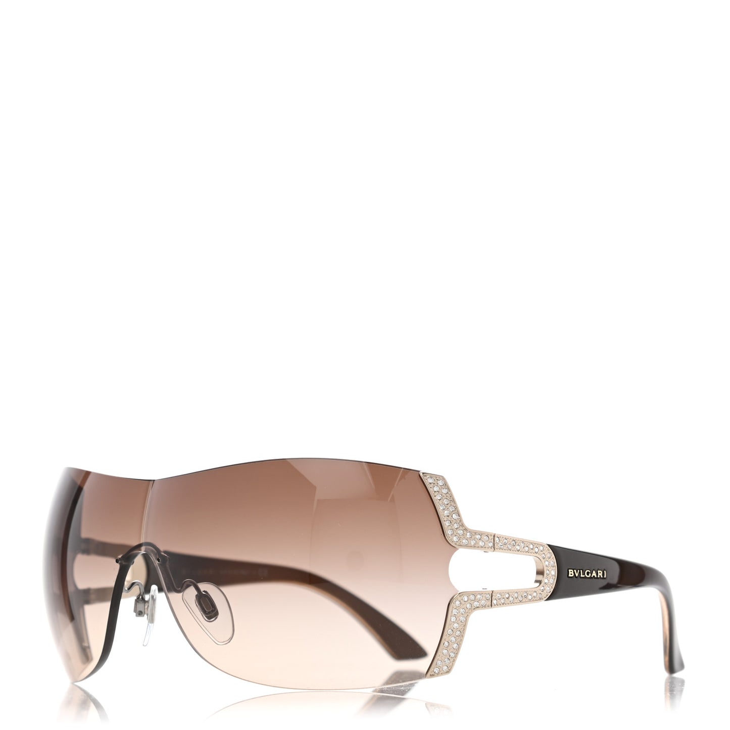 Crystal 6038-B Sunglasses Brown