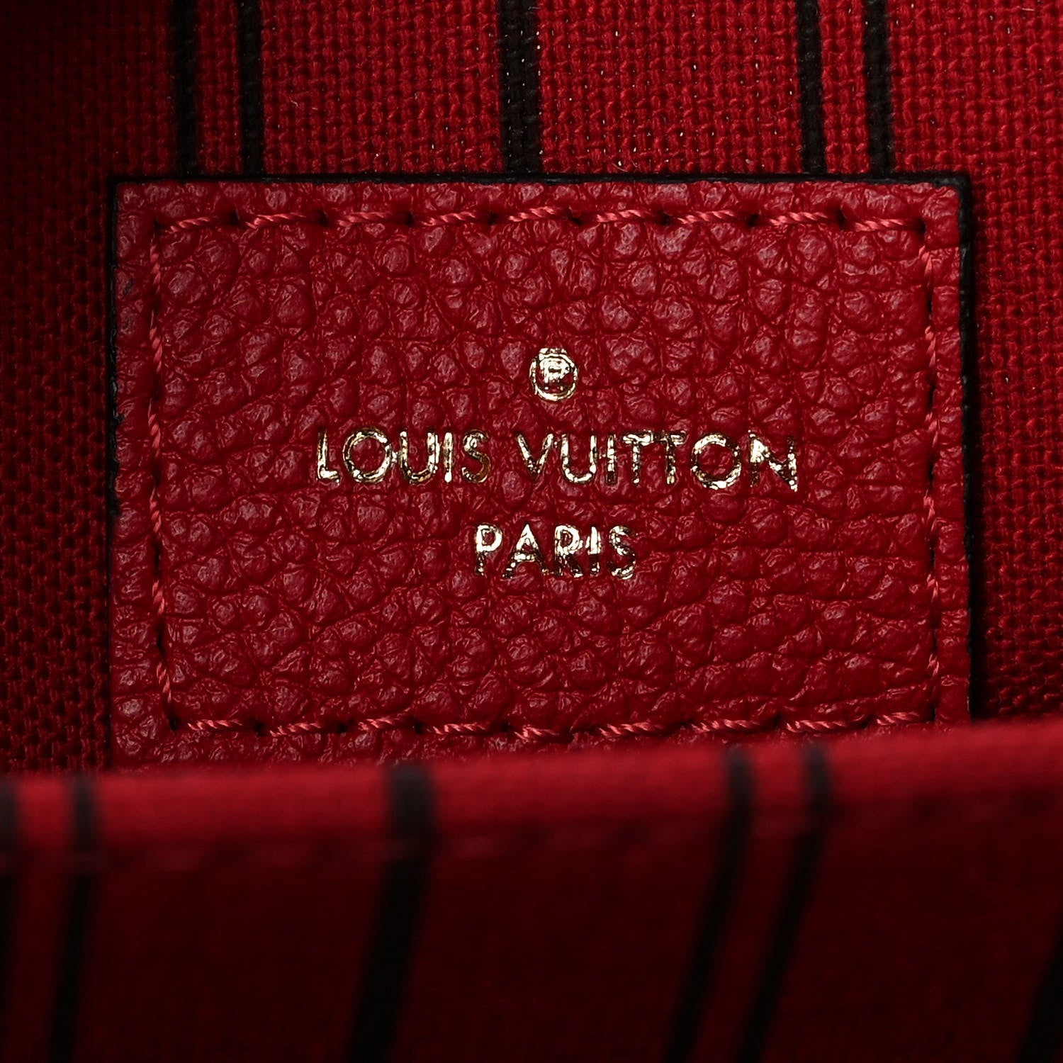 Louis Vuitton Empreinte Pochette Metis Cherry 6 of 9