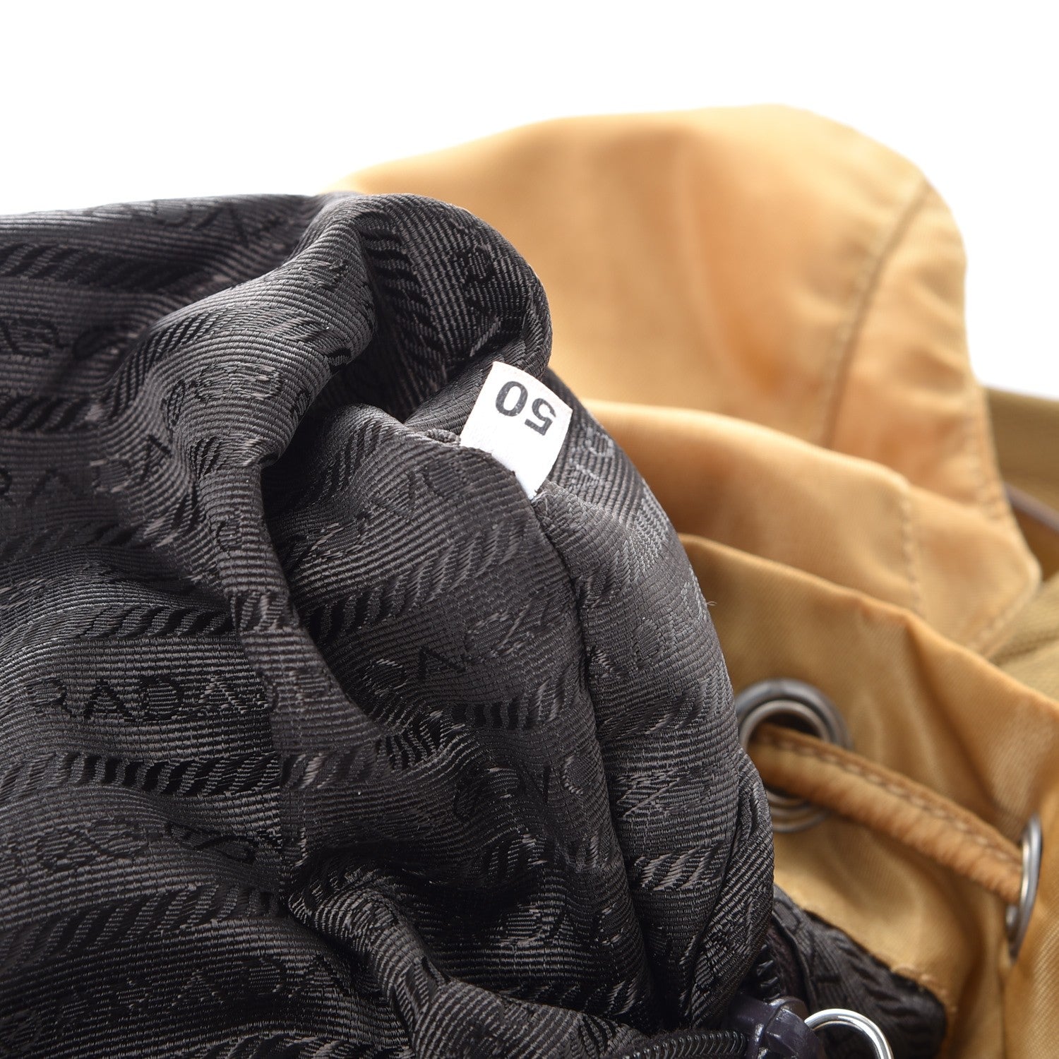 Prada Tessuto Nylon Vela Backpack Beige 7 of 13