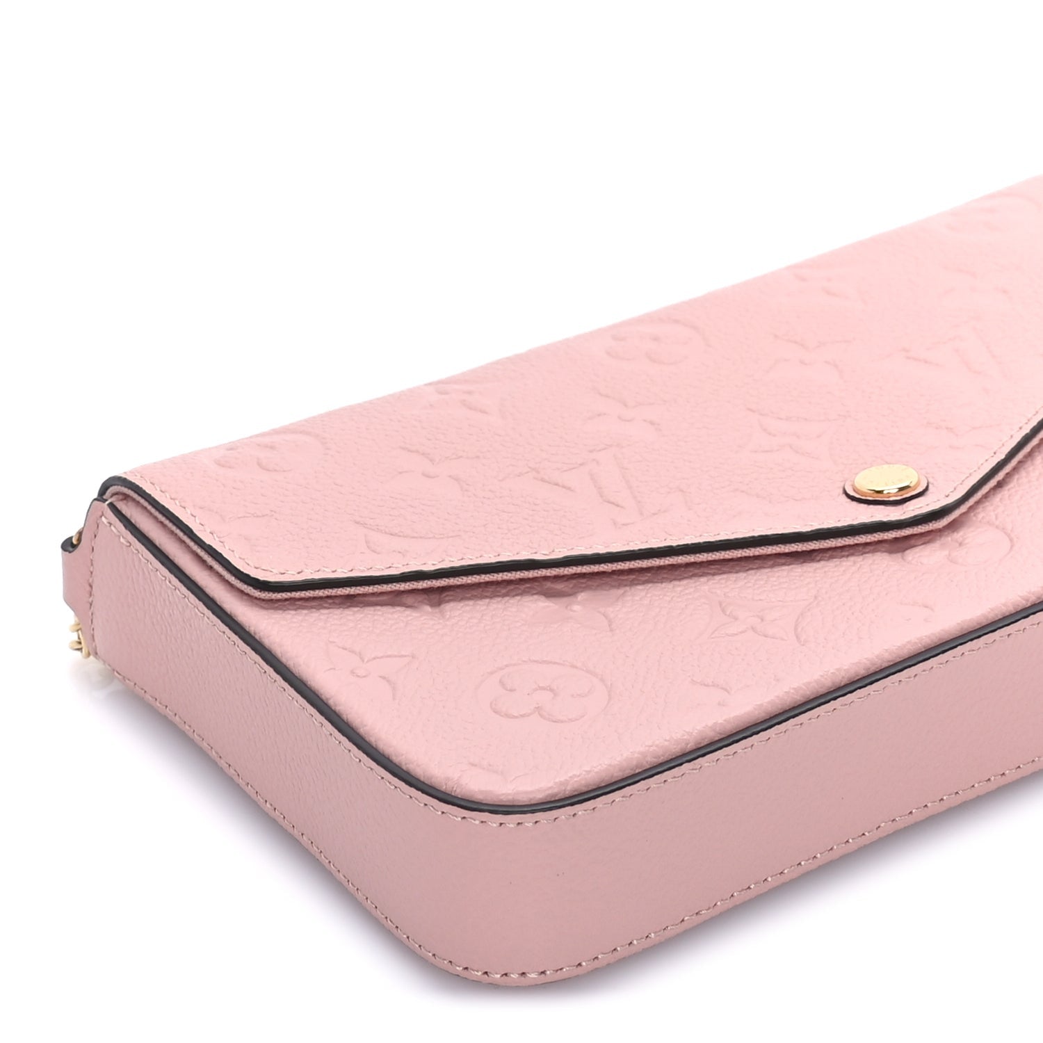 Louis Vuitton Empreinte Pochette Felicie Chain Wallet Rose Poudre Rose Poudre 9 of 10