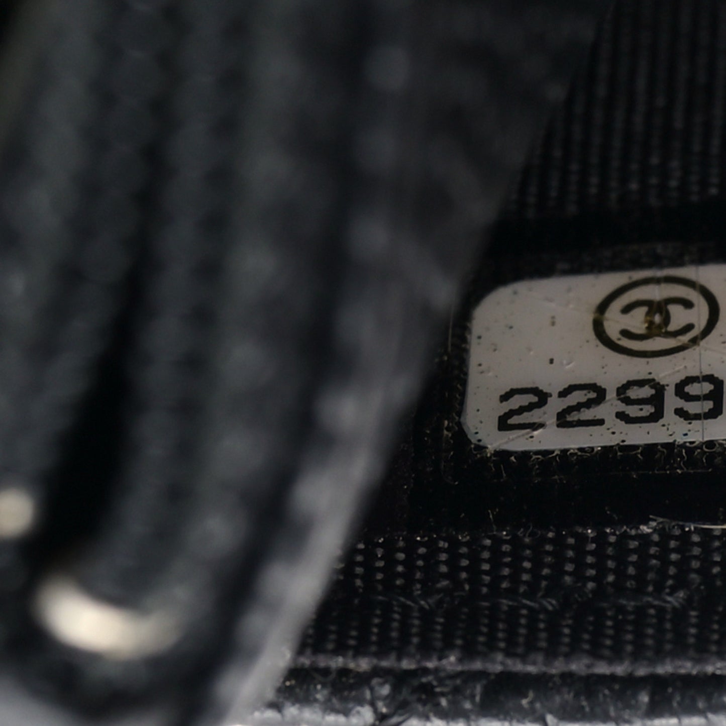 Caviar Quilted Boy Wallet On Chain WOC Black