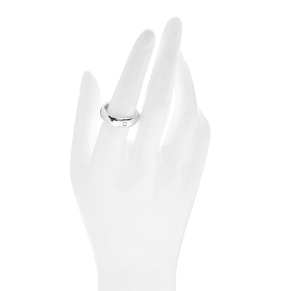 Tiffany Platinum Diamond 6mm Lucida Wedding Band Ring 56 7.5 2 of 5