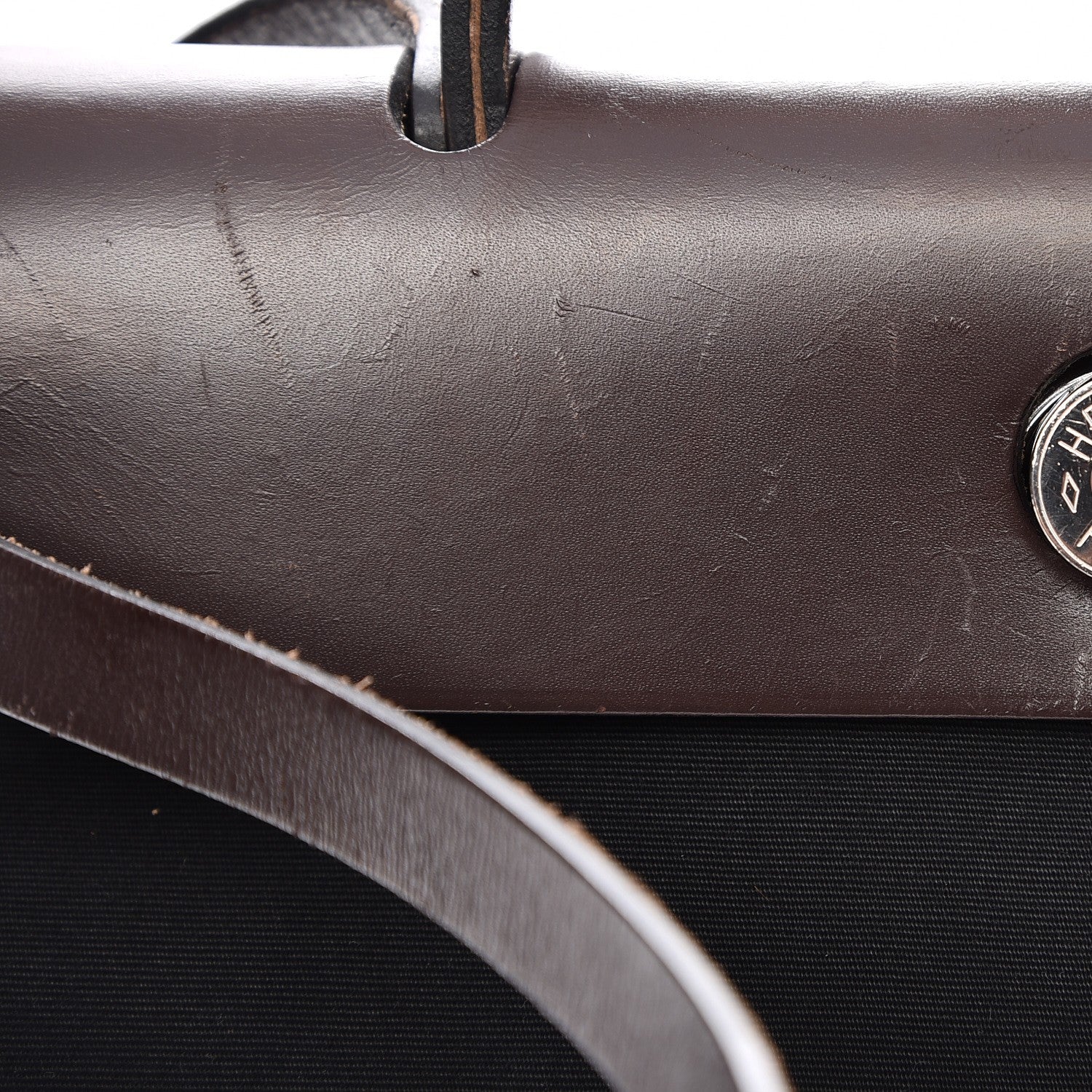 Hermes Toile Vache Hunter Herbag Zip PM 31 Black 10 of 11