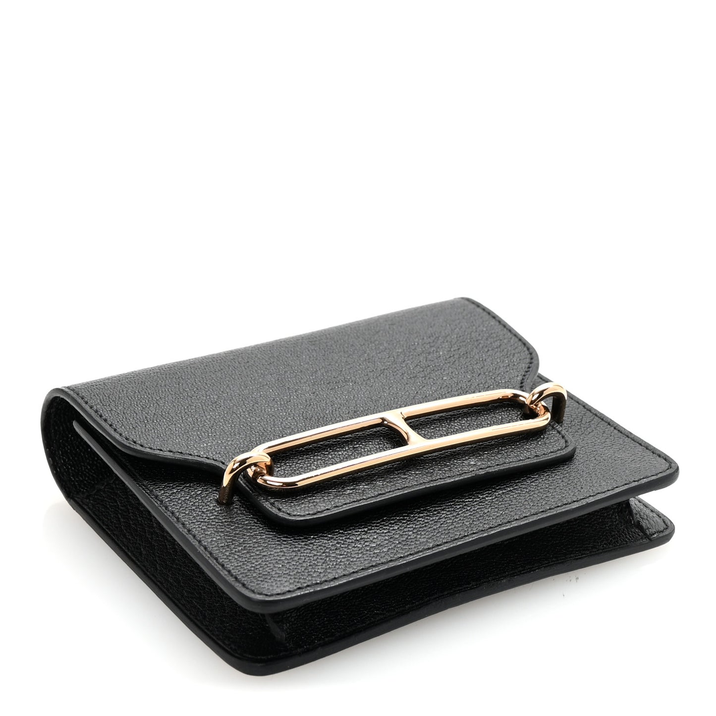 Chevre Mysore Roulis Slim Wallet Black