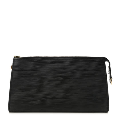 Louis Vuitton Epi Pochette Accessories 24 Black 1 of 5