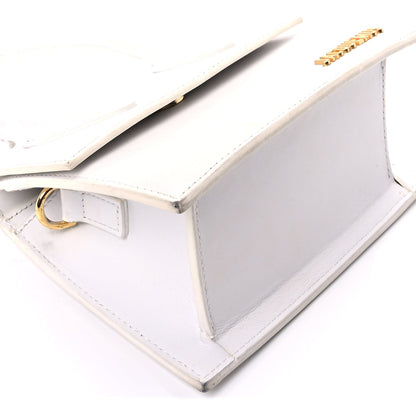 Jacquemus Smooth Calfskin Le Chiquito Moyen  White 8 of 8