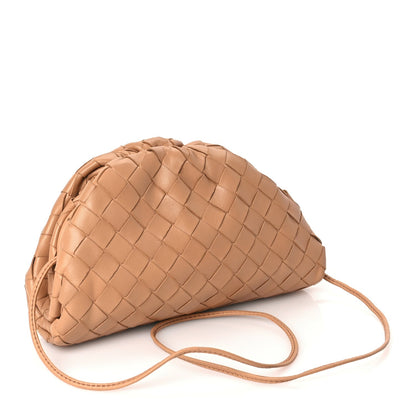 Bottega Veneta Nappa Intrecciato The Mini Pouch Almond 2 of 8