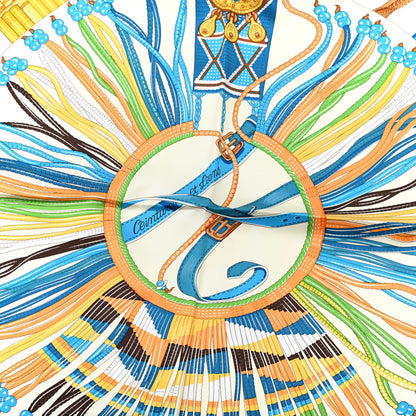 Hermes Silk Ceinture et Liens Scarf 90 5 of 7