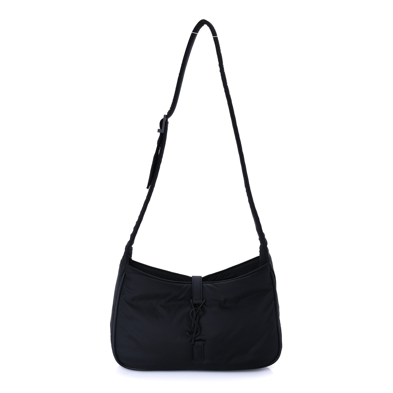 Saint Laurent Econyl Nylon Le 5 A 7 Hobo Black 1 of 8