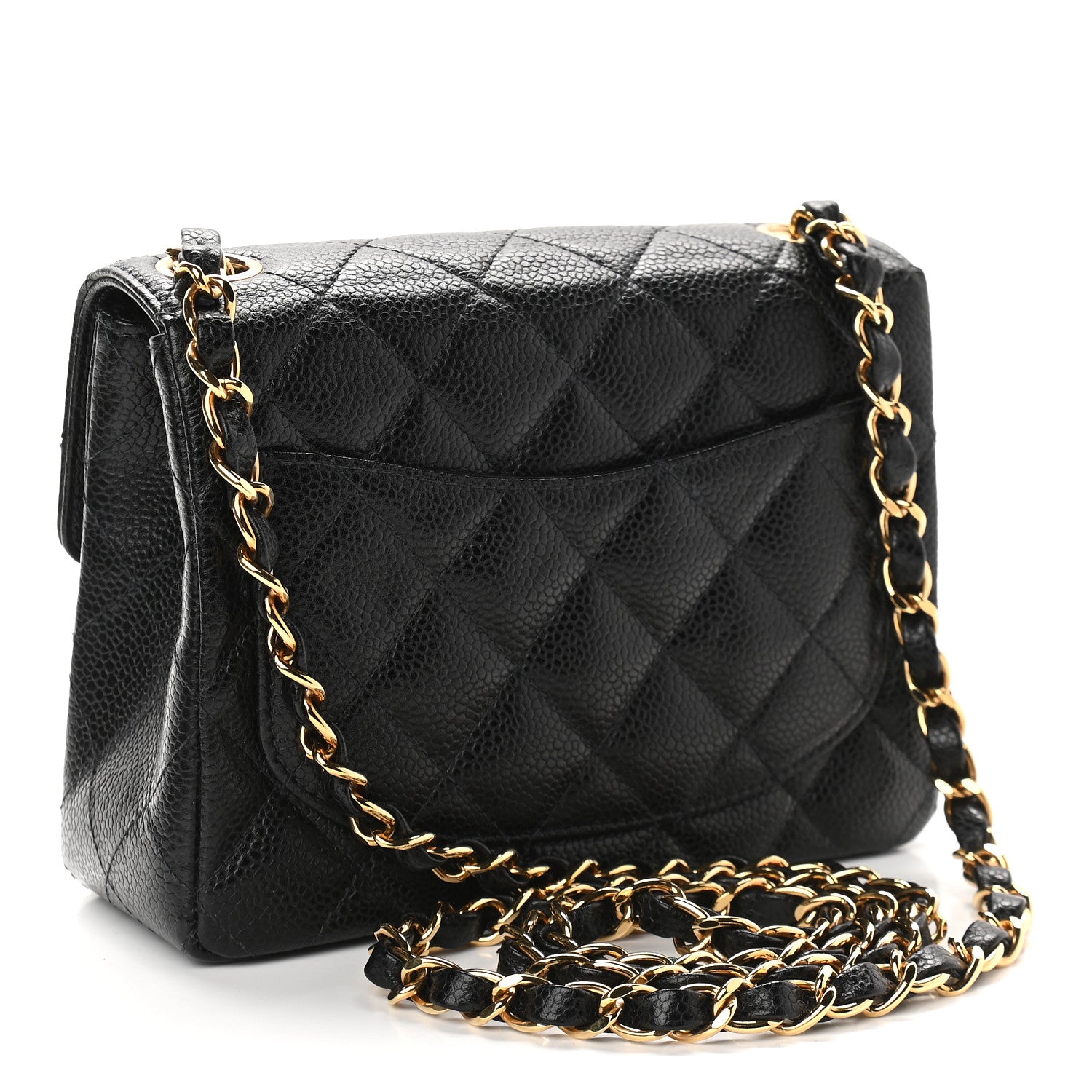 Chanel Caviar Quilted Mini Square Flap Black 2 of 8