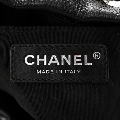 Chanel Caviar Quilted Small Chain Bucket Bag Black 6 of 13