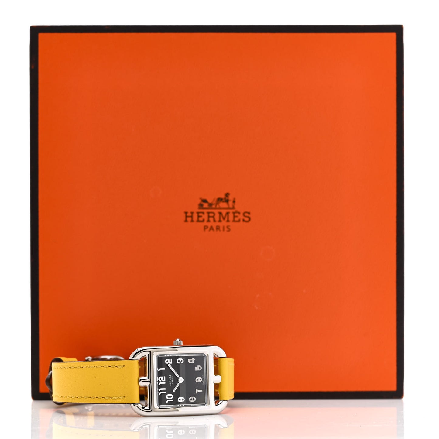 Stainless Steel Swift 23mm Cape Cod Quartz Watch Jaune De Naples