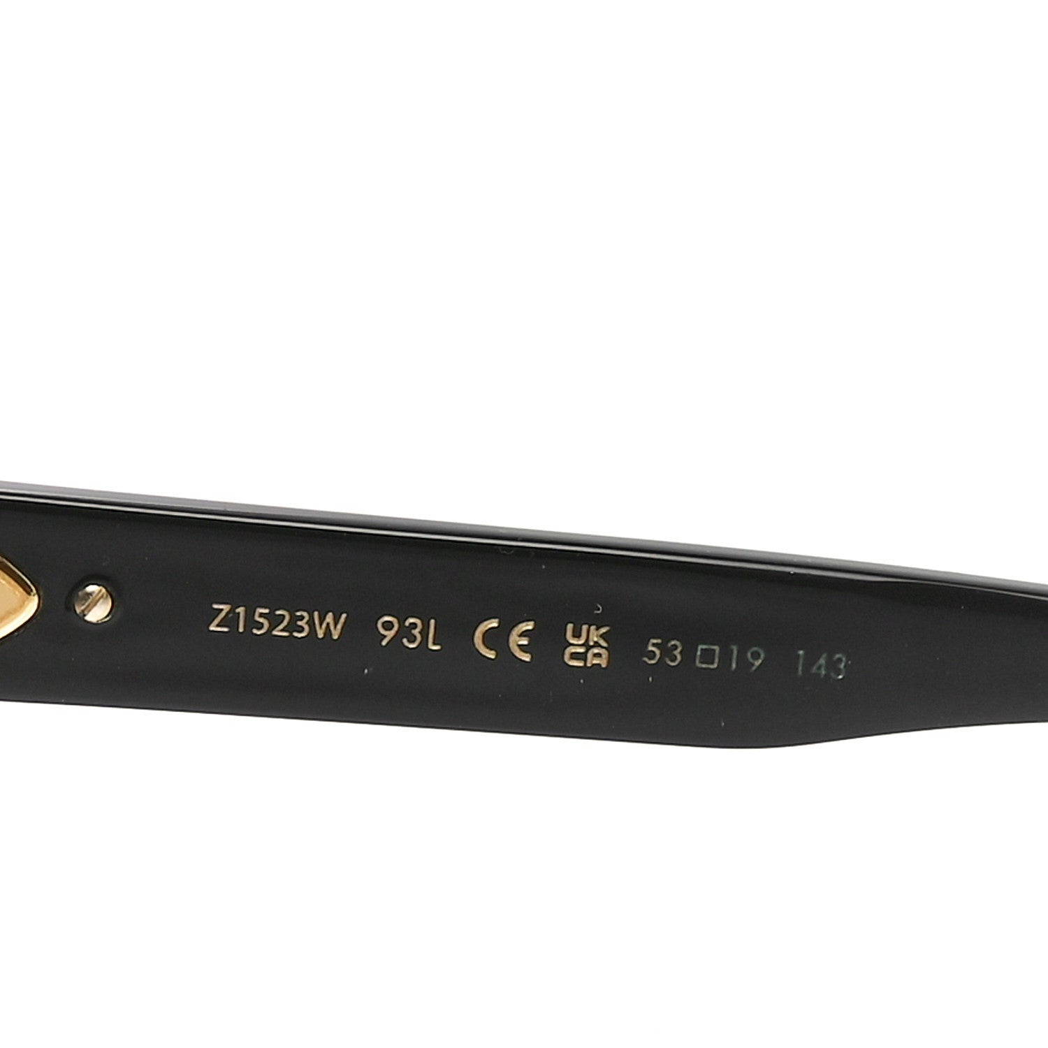 Louis Vuitton Acetate My Monogram Square Sunglasses Z1523W Black 6 of 7