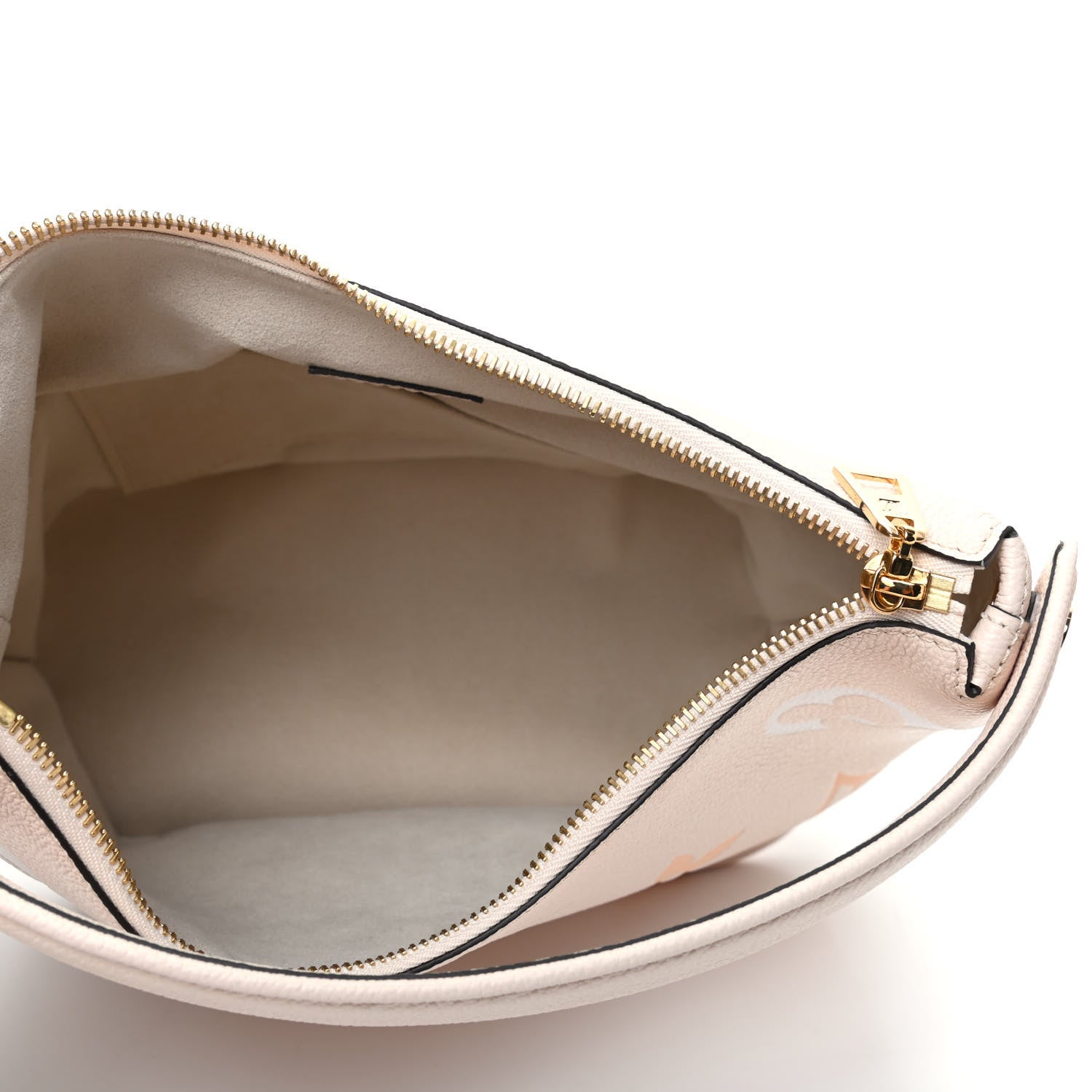 Louis Vuitton Empreinte Monogram Giant By The Pool Marshmallow Hobo Cream Saffron 5 of 9