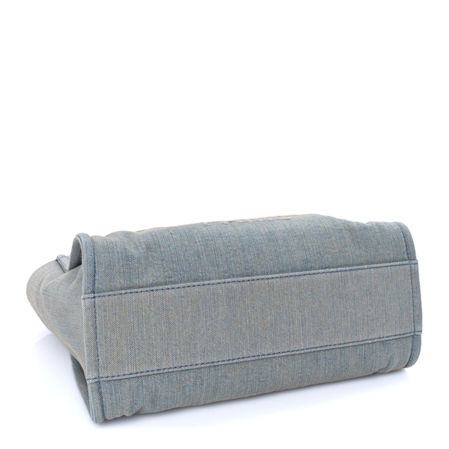 Denim Small Deauville Tote Light Blue