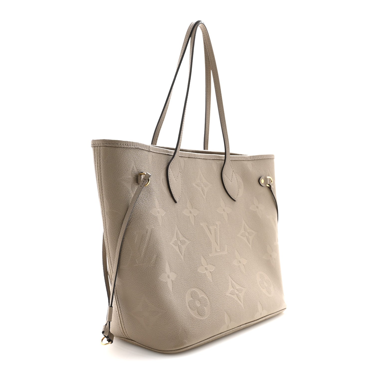 Louis Vuitton Empreinte Monogram Giant Neverfull MM Tourterelle 4 of 13