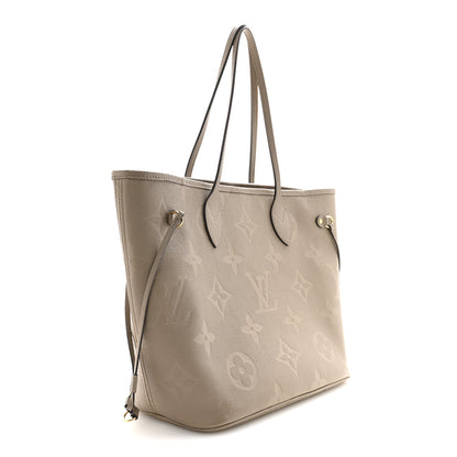 Louis Vuitton Empreinte Monogram Giant Neverfull MM Tourterelle 4 of 13