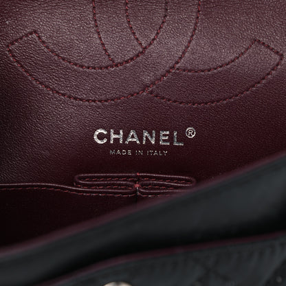 Chanel Aged Calfskin Space Charms 2.55 Reissue 225 Flap Black 5 of 17