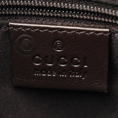 Gucci GG Plus Monogram Medium Flat Messenger Bag Dark Brown 6 of 7