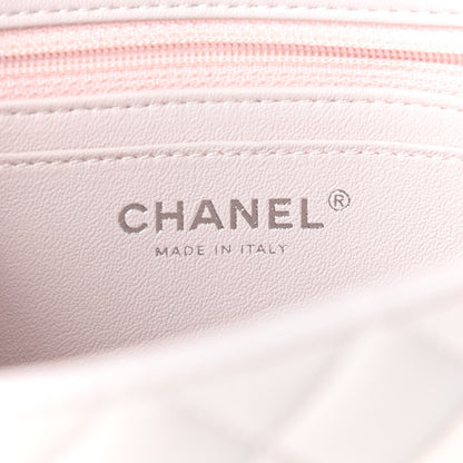 Chanel Lambskin Quilted Mini Rectangular Flap Light Purple 6 of 9