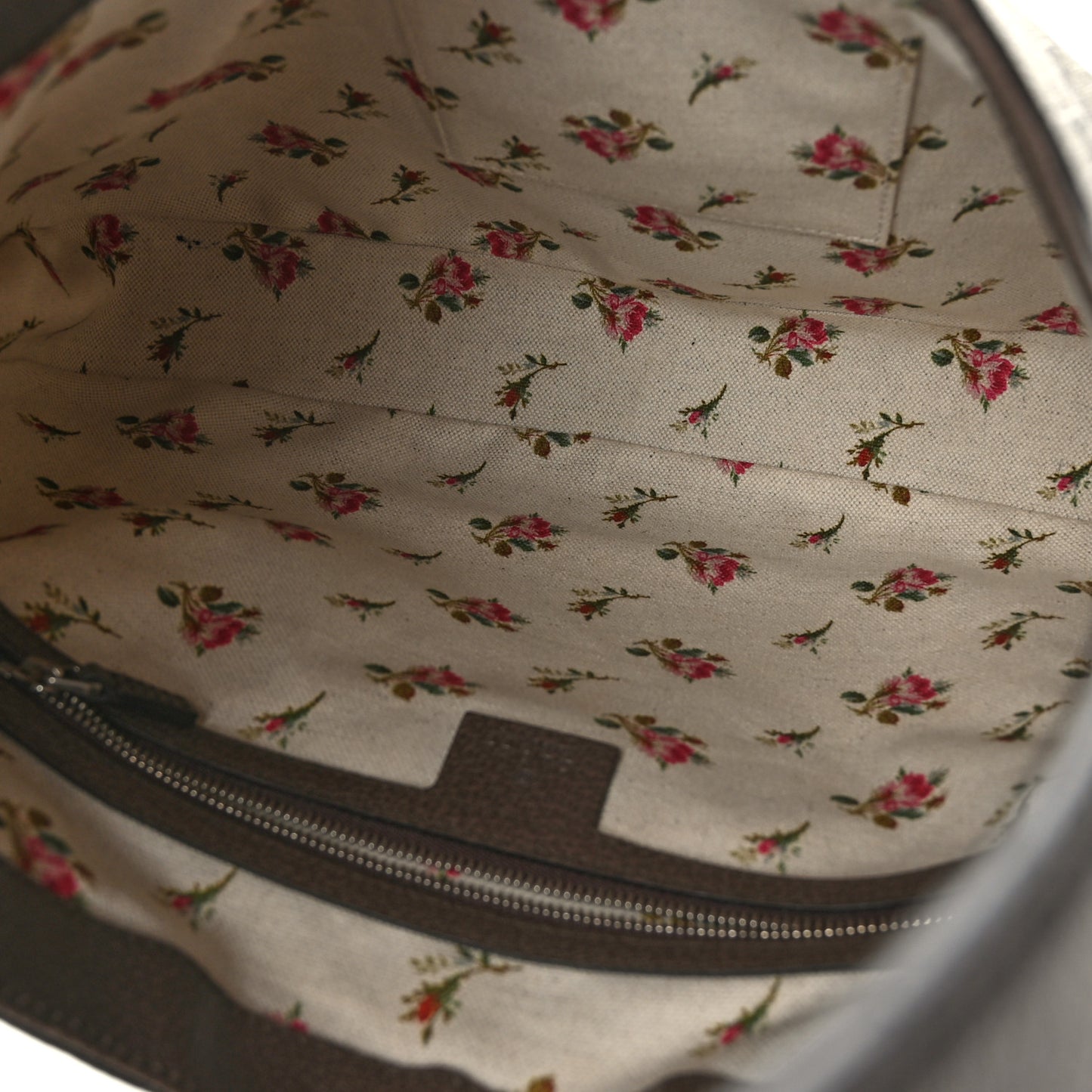 GG Supreme Monogram Web Medium Dionysus Hobo Brown