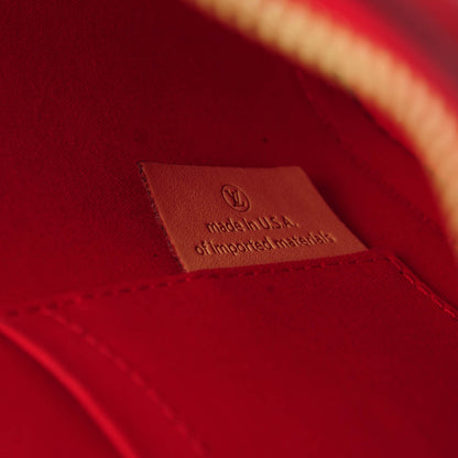 Louis Vuitton Vernis Alma BB Cherry 6 of 8