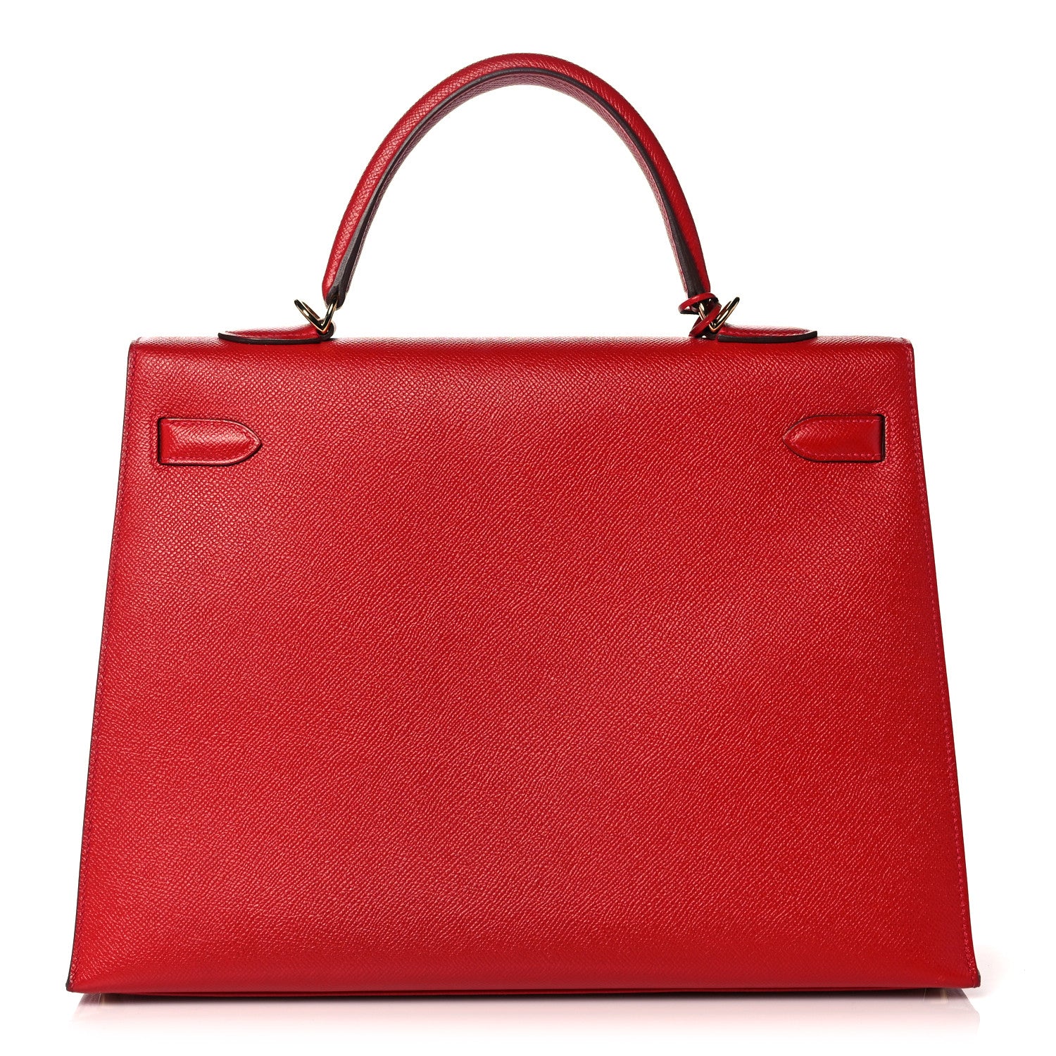 Hermes Epsom Kelly Sellier 35 Rouge Casaque 3 of 35