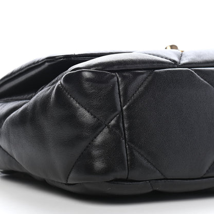 Chanel Lambskin Quilted Medium Chanel 19 Flap Black 8 of 9