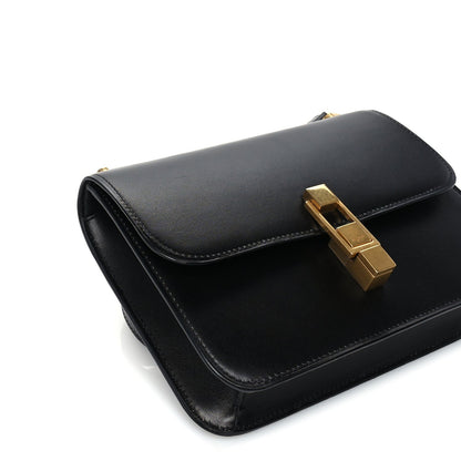 Saint Laurent Smooth Calfskin Carre Satchel Black 7 of 8