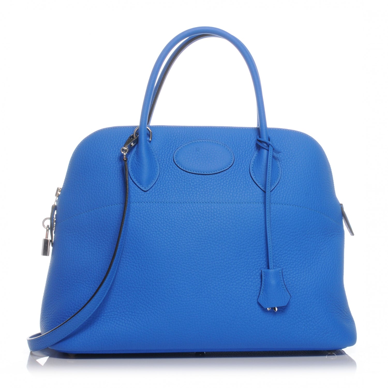 Hermes Taurillon Clemence Bolide 35 Bleu Hydra 1 of 8