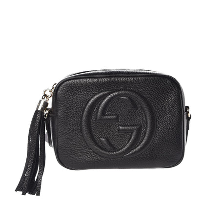 Gucci Pebbled Calfskin Small Soho Disco Bag Black 1 of 9