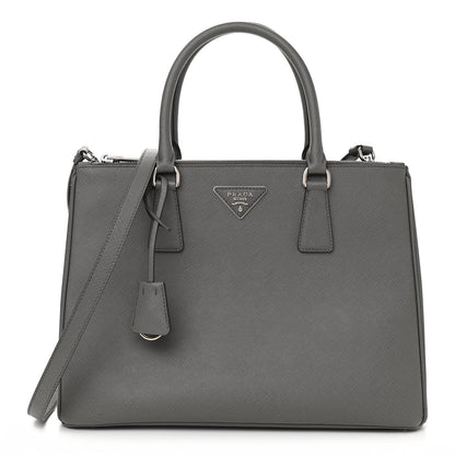 Prada Saffiano Lux Large Galleria Double Zip Tote Marmo 1 of 10