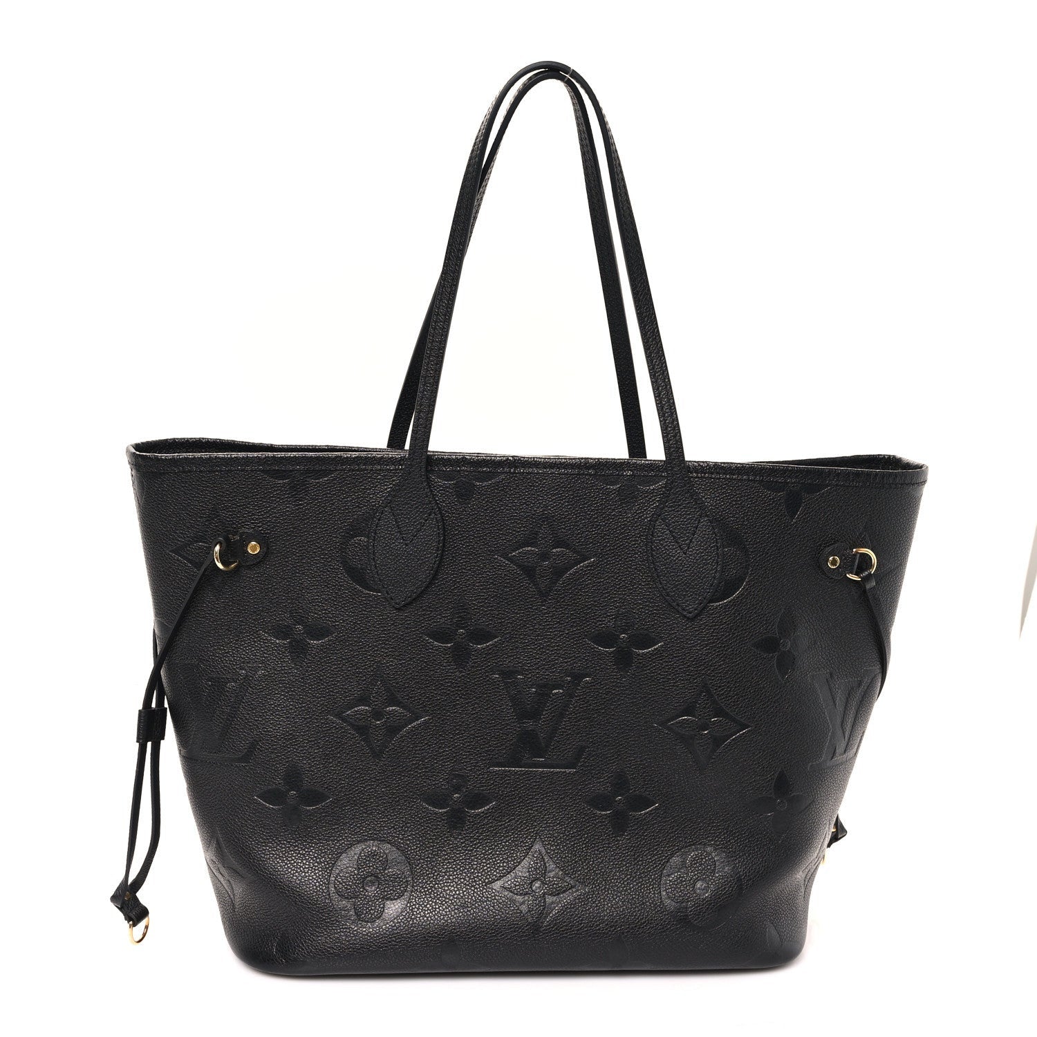 Louis Vuitton Empreinte Monogram Giant Neverfull MM Black 1 of 7