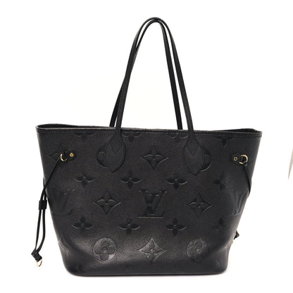 Louis Vuitton Empreinte Monogram Giant Neverfull MM Black 1 of 7