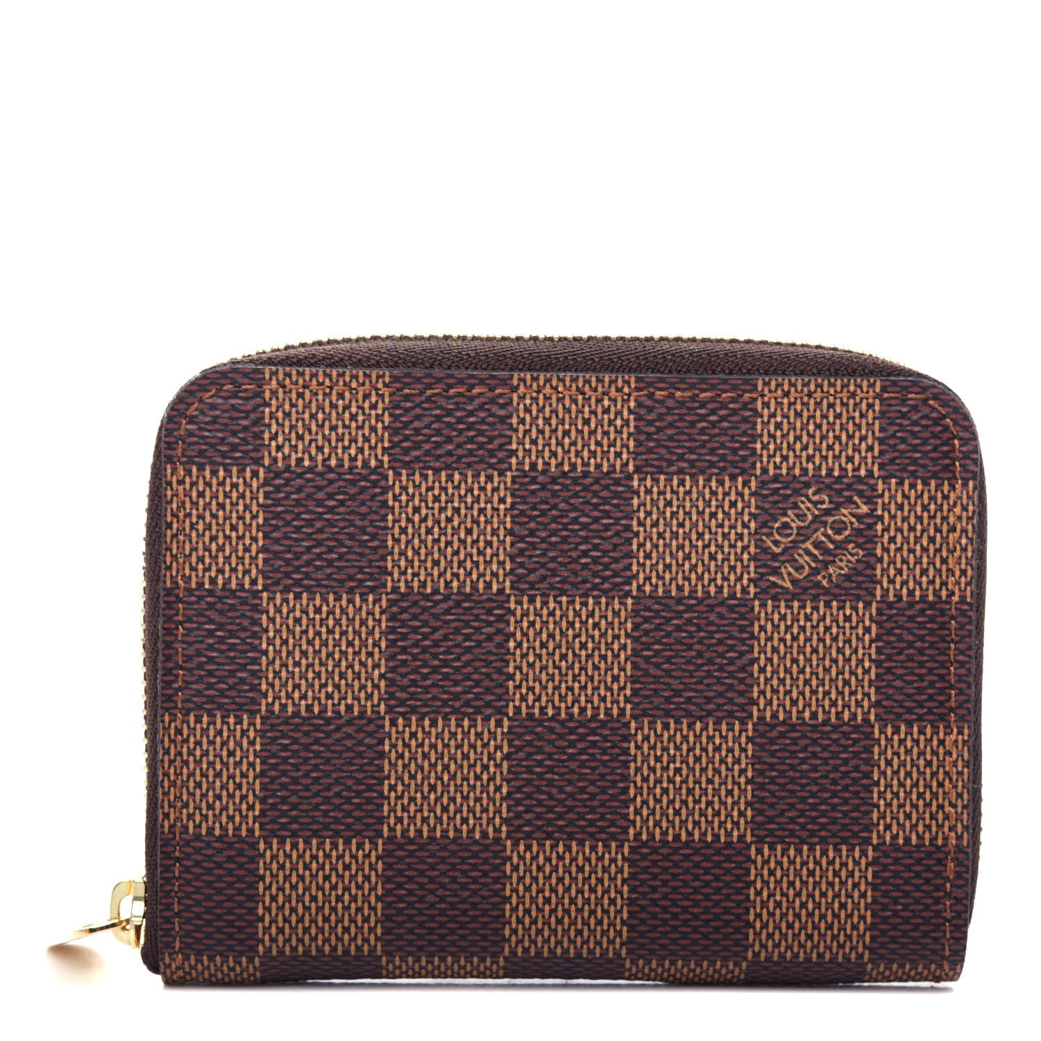 Louis Vuitton Damier Ebene Zippy Coin Purse 1 of 8